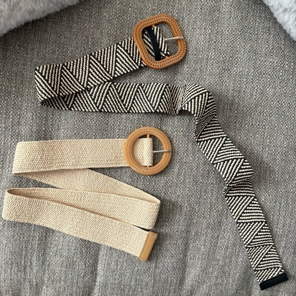 4 Boutique Rattan Waist Belts Bundle - Picture 3 of 3